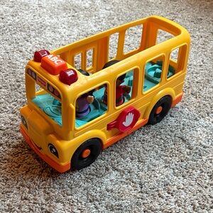 Fisher-Price Yellow School Bus with Figures